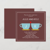 De perfecte combinatie van Verloving of bruiloft Kaart (Voorkant / Achterkant)