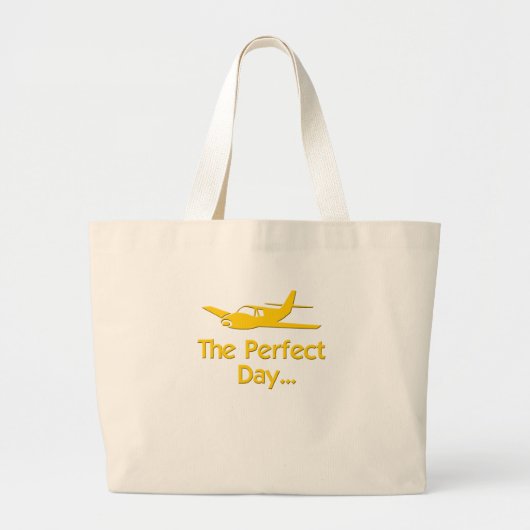 De Perfecte Dag Grote Tote Bag (Voorkant)