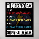 De perfecte dag voor games poster (Voorkant)