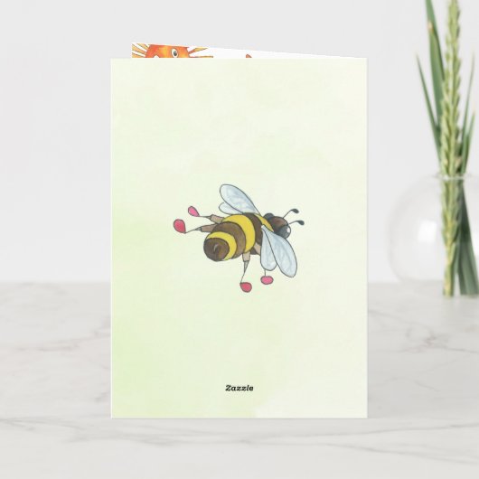 De perfecte danspartner kaart (Achterkant)