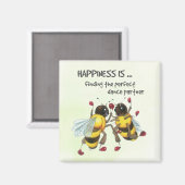 De perfecte danspartner magneet (Voorkant / Achterkant)