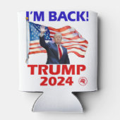 De perfecte Donald Trump 2024 Verkiezing Koelbox Blikjeskoeler (Achterkant)