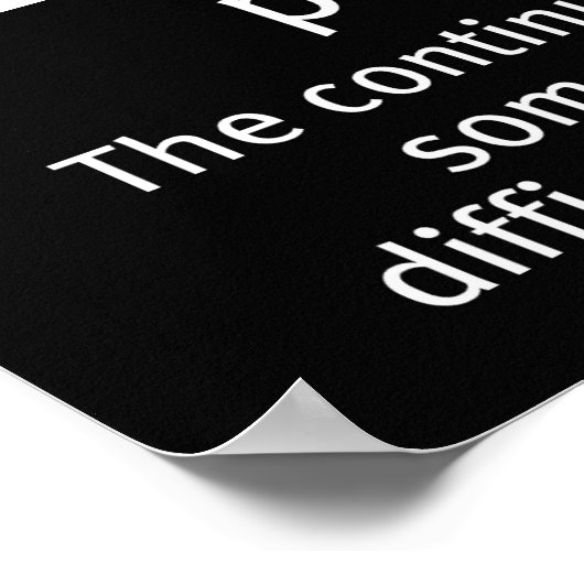 De perfecte doorzettingsgraad van het dongboard poster (Hoek)