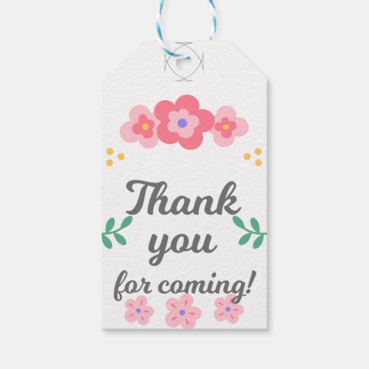 De perfecte finishing touch: dank je cadeaulabel (Achterkant)