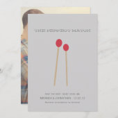 De perfecte foto slaat de datum op save the date (Voorkant / Achterkant)