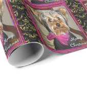De perfecte Gift Yorkie past zich aan Cadeaupapier (Rol Hoek)