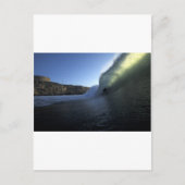 De perfecte golfbeweging van de groene buis Peru Briefkaart (Voorkant)