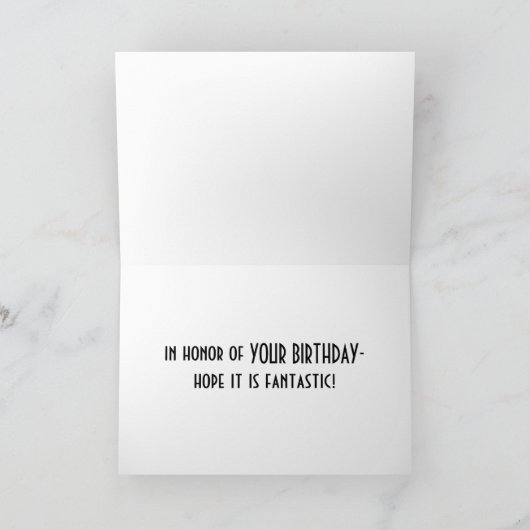 DE PERFECTE GOLFVERJAARDAG KAART (Binnen)