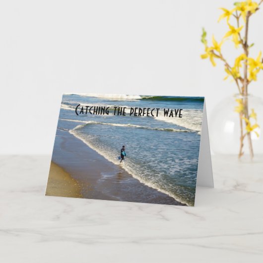 DE PERFECTE GOLFVERJAARDAG KAART (Gele Bloem)