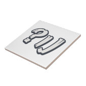 De perfecte joodse uitdrukking tegeltje (Zijkant)