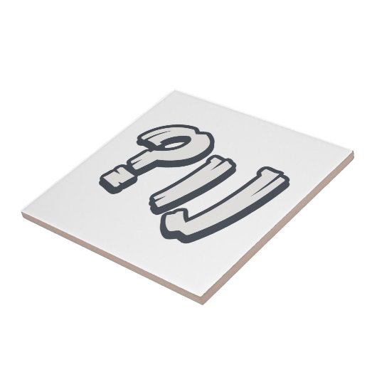 De perfecte joodse uitdrukking tegeltje (Zijkant)