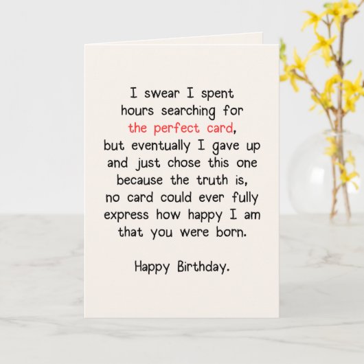 De perfecte Kaart (Verjaardag) #1 (Gele Bloem)