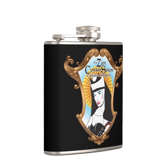 De perfecte kolf voor heilig water heupfles (Rechts)