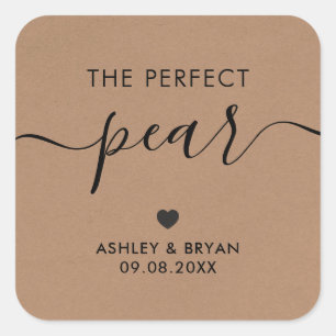 De perfecte kruidenticker, Label met cadeau, Kraft