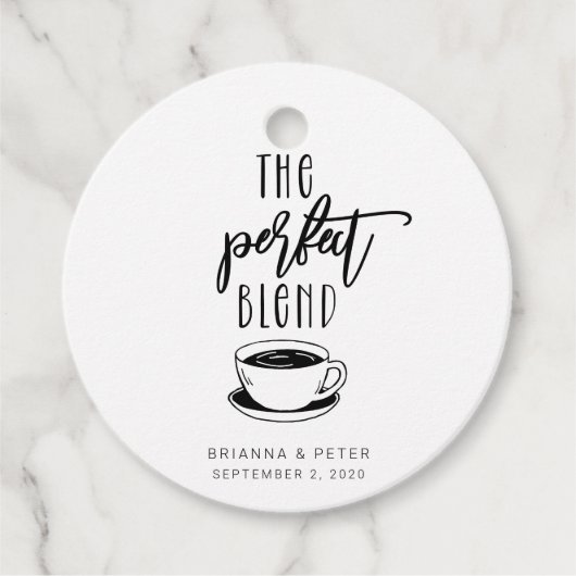 De perfecte Labels voor gemengde koffieweddenschap (Voorkant)