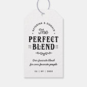 De perfecte Labels voor gemengde weddenschappen Cadeaulabel (Achterkant)