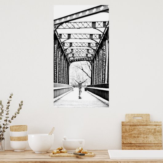 De perfecte lange-borddag poster (Keuken)