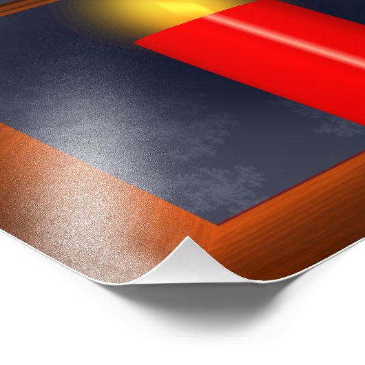 De perfecte lichte foto afdrukken (Hoek)