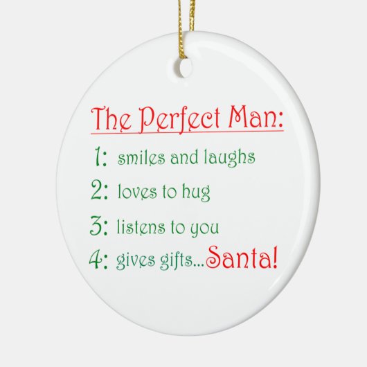 De perfecte Man-cirkel versiering Keramisch Ornament (Links)