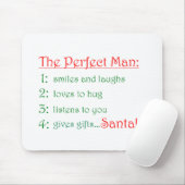 De perfecte Man-mousepad Muismat (Met muis)