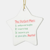 De perfecte Man-stervormgeving Keramisch Ornament (Links)