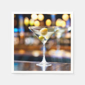 De perfecte Martini servetten (Voorkant)