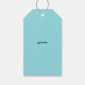 De perfecte match Doodle Matchbook bruiloft gunst Cadeaulabel (Achterkant)