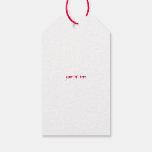 De perfecte match Doodle Matchbook bruiloft gunst Cadeaulabel (Achterkant)