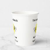 De perfecte match geweldige tennis thema bruiloft papieren bekers (Rechts)