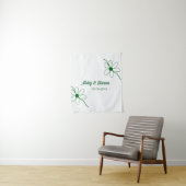 De perfecte match voeg koppel naam datum textuur j wandkleed (In situ)