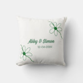 De perfecte match voeg koppelnaam datum textuur ja kussen (Voorkant)