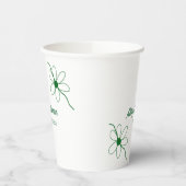 De perfecte match voeg koppelnaam datum textuur ja papieren bekers (Links)