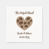 De perfecte mix aangepaste papieren servetten voor (Voorkant)