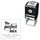 De perfecte Mix Bold Typography Weddenschap Zelfinktende Stempel (In situ)