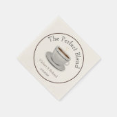 De perfecte mix bruiloft douche servet (Hoek)