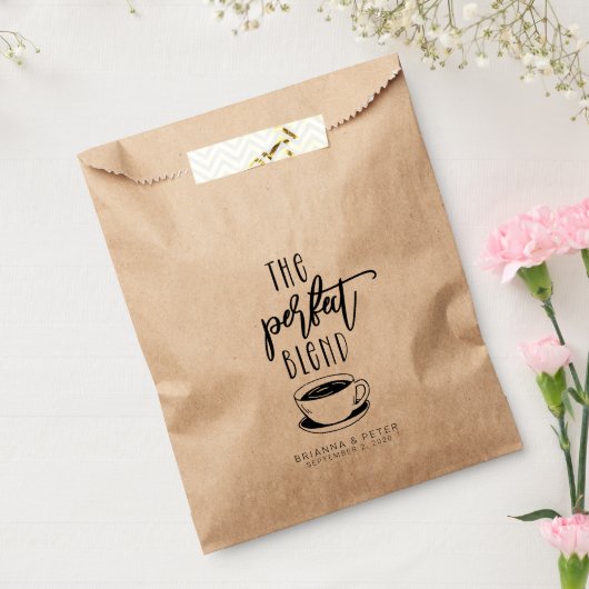 De perfecte mix bruiloft gunsttassen bedankzakje (Gezegeld)