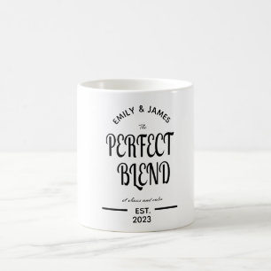 De perfecte mix bruiloften koffiemok