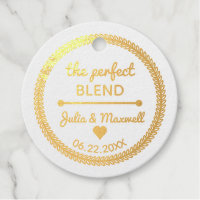 De perfecte mix citaat - foto bruiloft gouden foli