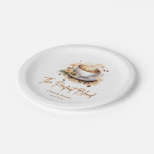 De Perfecte Mix Coffee Bruiloft Koppels Bruiloftsf Papieren Bordje (Gekanteld)