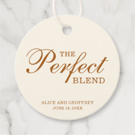 De Perfecte Mix Elegant Ivoor Koperen Bruiloft Bedankjes Labels