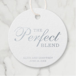 De Perfecte Mix Elegante Trouw Zilver Bedankjes Labels