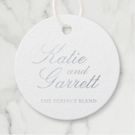 De Perfecte Mix Elegante Zilverfolie Bruiloft Bedankjes Labels