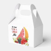 De perfecte Mix Fruit bedankt je huwelijk Bedankdoosjes (Achterkant)