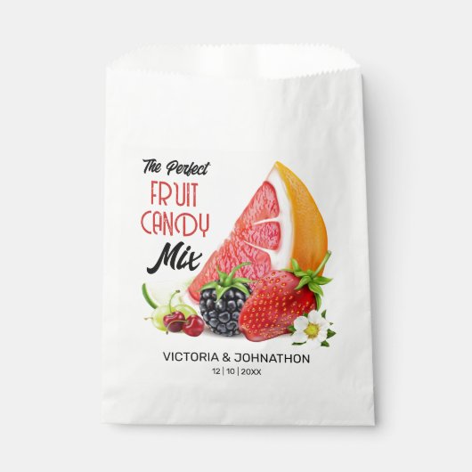 De perfecte mix fruit dank u bedankzakje (Voorkant)