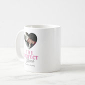 De Perfecte Mix Koppel Hart Foto Koffiemok (Voorkant links)
