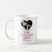 De Perfecte Mix Koppel Hart Foto Koffiemok (Links)