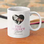 De Perfecte Mix Koppel Hart Foto Koffiemok