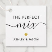 De Perfecte Mix Kruid- of Trail Mix Cadeaubijsluit Bedankjes Labels (Voorkant)