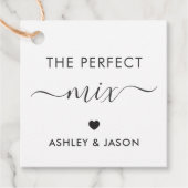 De Perfecte Mix-kruiden of Trail Mix-cadeaubijslui Bedankjes Labels (Voorkant)