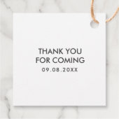 De Perfecte Mix-kruiden of Trail Mix-cadeaubijslui Bedankjes Labels (Achterkant)